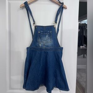 Denim Blue Kids Casual Dress